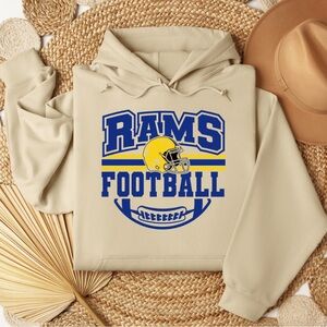 Rams Football Hoodie